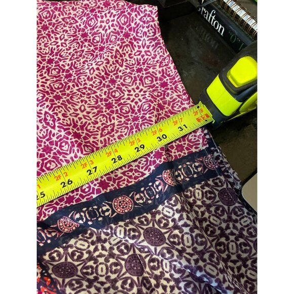 Tommy Bahama Pink Multicolor Bohemian Butterfly Sleeve Pullover Swimsuit Coverup - Picture 8 of 10